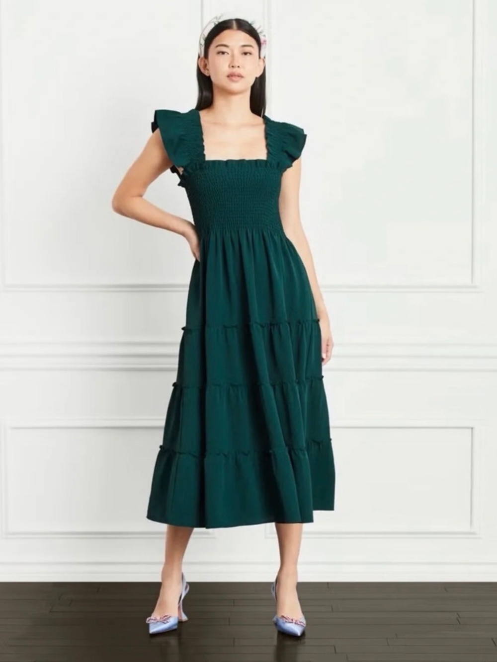 NWT Hill House crepe Ellie nap dress